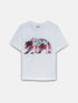 LC Waikiki Crew Neck Printed Short Sleeve Boy's Pajamas Set